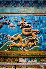 Image showing Dragon Wall
