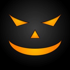 Image showing Halloween monster mask vector design