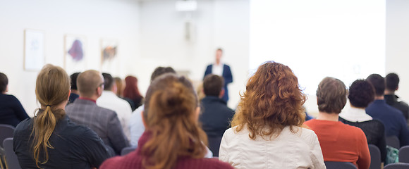 Image showing Audience in the lecture hall.