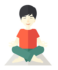 Image showing Yoga man