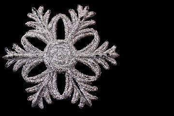 Image showing snowflake isolated