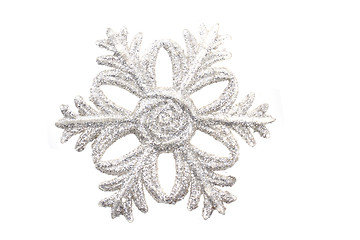 Image showing snowflake isolated