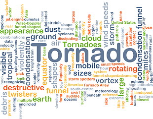 Image showing Tornado background concept