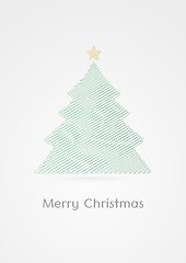 Image showing merry christmas card