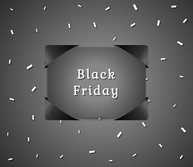 Image showing black friday abstract present