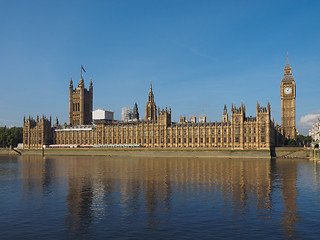 Image showing Houses of Parliament in London