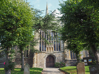 Image showing Holy Trinity church in Stratford upon Avon