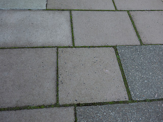 Image showing Grey concrete pavement background