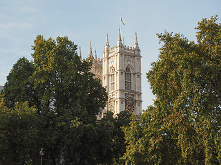 Image showing Westminster Abbey in London