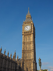 Image showing Big Ben in London