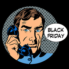 Image showing Black Friday support by phone