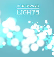 Image showing Christmas bokeh light. 