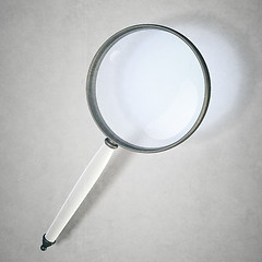 Image showing magnifying glass