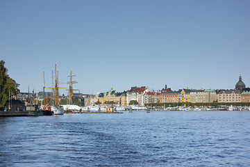 Image showing Stockholm harbor