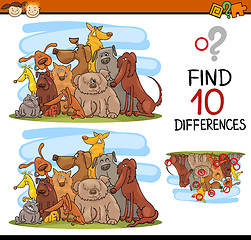 Image showing differences task for kids