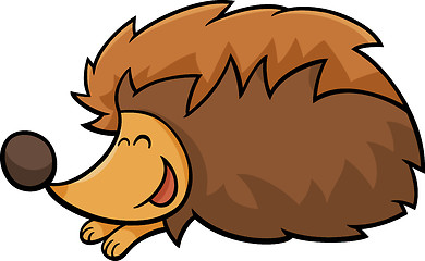 Image showing hedgehog animal cartoon illustration