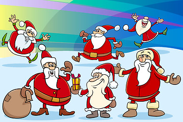 Image showing christmas cartoon illustration