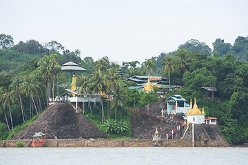 Image showing Seasida pagoda near Myeik, Myanmar
