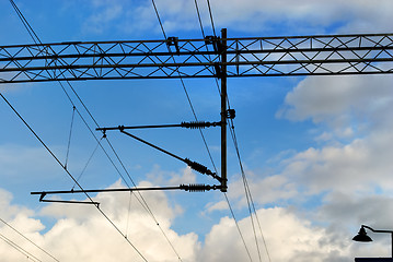 Image showing Electric wires.