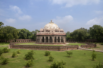 Image showing Isa Khan Tomb, New Delhi. India.