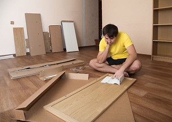 Image showing Assembling furniture