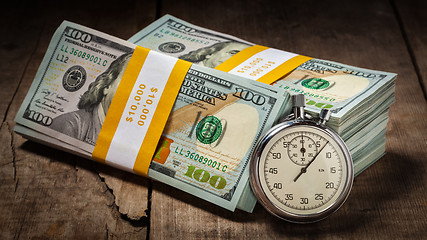 Image showing Time is money