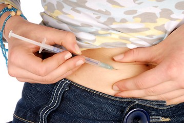 Image showing Insulin Injection