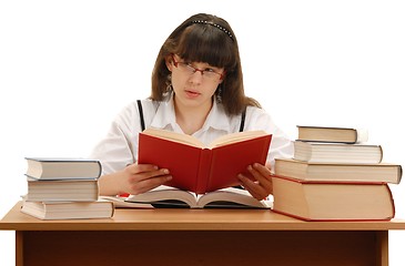 Image showing Girl with Book