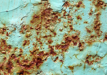 Image showing Rust and paint texture