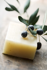 Image showing olive soap