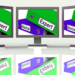 Image showing Expert Novice Screen Mean Learner And Advanced