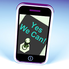 Image showing Yes We Can Switch Shows Motivate Encourage Success