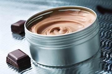 Image showing chocolate butter