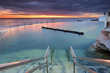 Image showing Bronte Pool at Dawn