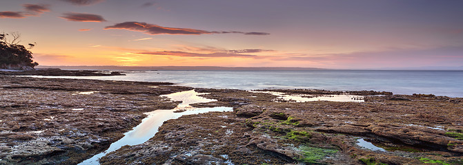 Image showing Jervis Bay Panorama