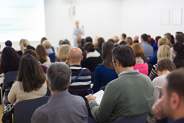 Image showing Audience in the lecture hall.