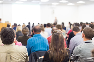 Image showing Audience in the lecture hall.