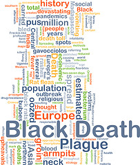 Image showing Black Death background concept