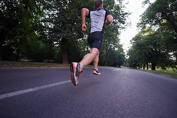 Image showing man jogging