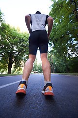 Image showing man jogging