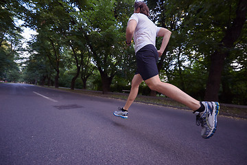 Image showing man jogging