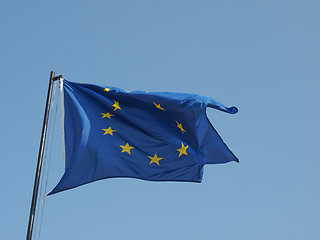 Image showing EU flag