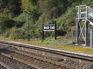 Image showing Wood End station in Tanworth in Arden