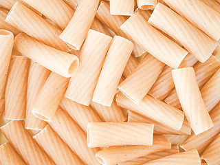 Image showing Retro looking Macaroni pasta