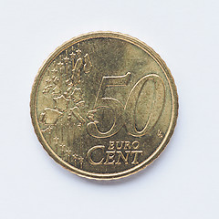 Image showing 50 cent coin
