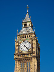 Image showing Big Ben in London