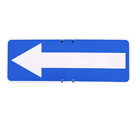 Image showing Direction arrow sign