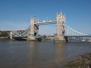 Image showing Tower Bridge in London