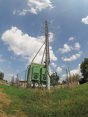 Image showing Aerial tower