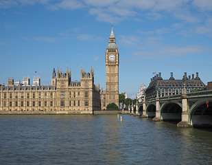 Image showing Houses of Parliament in London